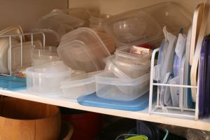 Organizing tupperware