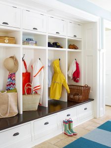 Mudroom Organization